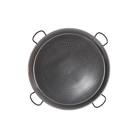 PAELLERA ACERO PULIDA Ø80CM (4 ASAS)