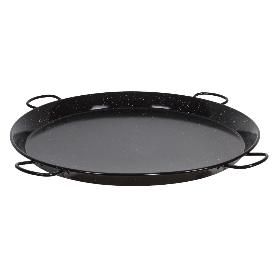PAELLERA ACERO ESMALTADA Ø80CM (4 ASAS)