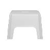 TABURETE BLANCO  40X30X28 VENTA UNITARIA