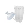 DOSIFICADOR DE JABON BLANCO 870 ML   CAJA 6 UNID.