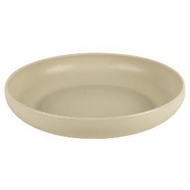 PLATO BEIGE 20CM MODELO NARA 850ML (VENTA UNITARIA)