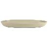 FUENTE OVALADA VERDE AGUA 39 X22X 4,5 CM MODELO NARA 2000ML   CAJA 6 UNID.