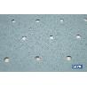 ALFOMBRA ANTIDESLIZANTE CON VENTOSAS BAÑERA/DUCHA AZUL CLARO 36 X 72 CM