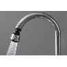 GRIFO BORBOTEADOR 2 FUNC.CON FILTRO AIREADOR AHORRO AGUA Ø38MM