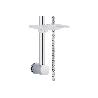 KIT DUCHA BARRA DESLIZANTE 3 PCS 5 FUNCIONES BLANCO