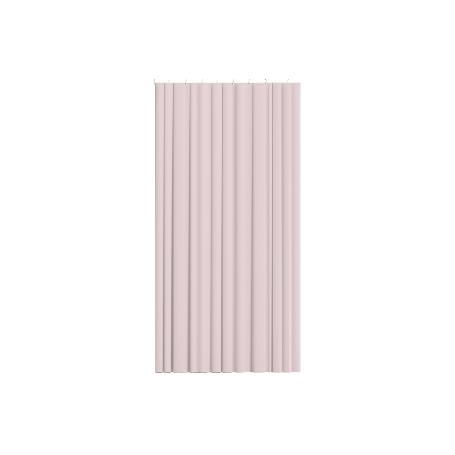 CORTINA DE BAÑO ROSA  POLIÉSTER COLORES 140X200