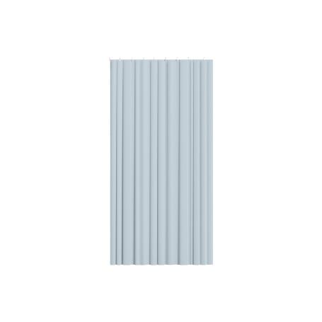 CORTINA DE BAÑO AZUL  POLIÉSTER COLORES 220X200