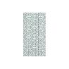 CORTINA DE BAÑO HEXAGONOS  POLIÉSTER 140X200