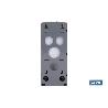 DOSIFICADOR DE JABÓN DE ABS 600 ML COLOR CROMO