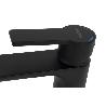 GRIFO ALTO MONOMANDO PARA LAVABO NEGRO MATE MODELO KERCH  25MM