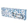 BARRA ABATIBLE PARA APOYO CON ACCESORIO DE PAPEL HIGIENICO 74 CM