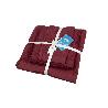 JUEGO DE 3 TOALLAS BURDEOS 580 G/M2 GAMA PARÍS 30X50  50X100  70X140 CM
