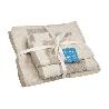 JUEGO DE 3 TOALLAS NATURE 600 G/M2  GAMA ALMA 30X50  50X100  70X140 CM