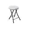 TABURETE PLEGABLE BLANCO 33X30X46CM VENTA UNITARIA