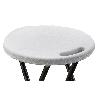 TABURETE PLEGABLE BLANCO 33X30X46CM VENTA UNITARIA