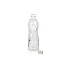 BOTELLA DE VIDRIO TRANSPARENTE TAPÓN ACERO INOXIDABLE 1 L VENTA UNITARIA