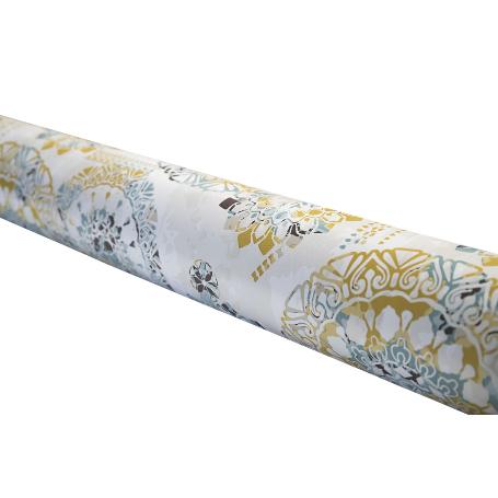 ROLLO DE MANTEL ANTIMANCHAS MOSAICO CÁLIDO 1,40 X 20 M