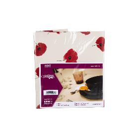 HULE ANTIMANCHAS  AMAPOLAS  1,40 X 2,00 M