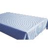 MANTEL ANTIMANCHAS CUADROS AZULES 1,40 X 2,00