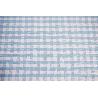 MANTEL ANTIMANCHAS  CUADROS AZULES 1,40 X 2,50