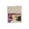 MANTEL ANTIMANCHA LUNARES BEIGE 1,40 X 1,40