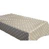 MANTEL ANTIMANCHA LUNARES BEIGE 1,40 X 1,40