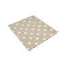MANTEL ANTIMANCHA LUNARES BEIGE 1,40 X 1,80