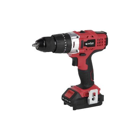 TALADRO PERCUTOR A BATERÍA LI-ION 20 V 1300 RPM 35 NM