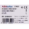 PROLONGADOR BIPOLAR 10A250V ESPIGAØ4 CABLE 5M BLANCO