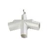 ADAPTADOR MULTIVIA 3 VIAS (10A-250V)