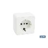 BASE CUADRADA SUPERFICIE +T.T.(16A-250V)