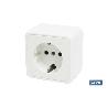 BASE CUADRADA SUPERFICIE +T.T.(16A-250V)