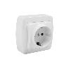 BASE BIPOLAR SUPERFICIE MODELO ATLANTIS 16A. BLANCO