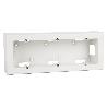 ZÓCALO SUPERFICIE 165X96X43 PARA 2 ELEMENTO. BLANCO