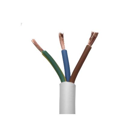 ROLLO 100M MANGUERA BLANCO H05VV-F (3X1MM)