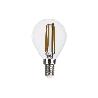 BOMBILLA LED ESFERICA FILAMENTO E14 4W 470LM 2700K