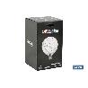 BOMBILLA LED GLOBO ESTRELLAS E27 1,2W 50LM 2700K