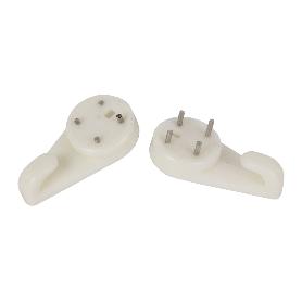 BL 2 UDS CUELGACUADROS 40MM   CAJA 10 UNID.