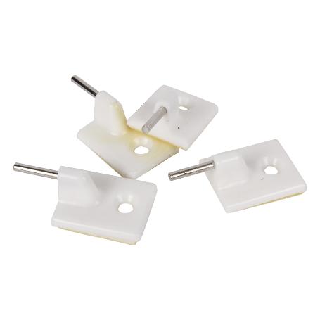 BLÍSTER DE 4 UDS. SOPORTE MARRÓN PARA CORTINAS VENTA UNITARIA