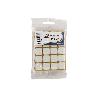 BL 2X20 UDS FIELTRO CUADRADO BLANCO 17X17X3MM   CAJA 10 UNID.