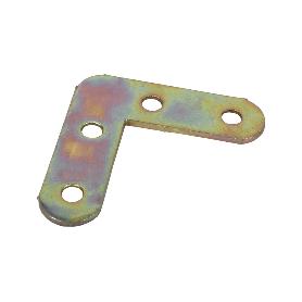 4 UDS. ESCUADRA PLANA 40 MM VENTA UNITARIA
