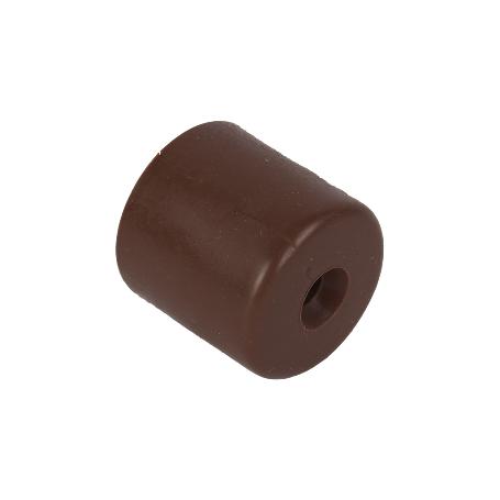 2 UDS. TOPE CON TACO Y TORNILLO MARRÓN VENTA UNITARIA