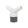CONEXIÓN PVC Ø40 MM CON TOMA AUXILIAR PARA ELECTRODOMÉSTICOS