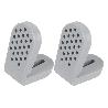 CONJUNTO TORNILLOS FIJACIÓN INODORO Y SOPORTE NYLON HORIZONTAL