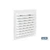 REJILLA DE VENTILACIÓN ALUMINIO BLANCO CON MOSQUITERA 10 X 10 CM VENTA UNITARIA