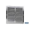 REJILLA DE VENTILACIÓN ALUMINIO 20 X 20 CM VENTA UNITARIA