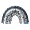 TUBO FLEXIBLE SEMIRRÍGIDO ALUMINIO Ø100 MM X 1,5 M