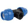 TE 90° ROSCA HEMBRA PP PN16 20 X 1/2 X 20   CAJA 25 UNID.