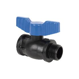 VÁLVULA DE BOLA ROSCA M-H PP PN16 1/2 X 1/2 VENTA UNITARIA