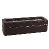 CAJA GUARDA RELOJES 6 UDS PIEL MARRÓN